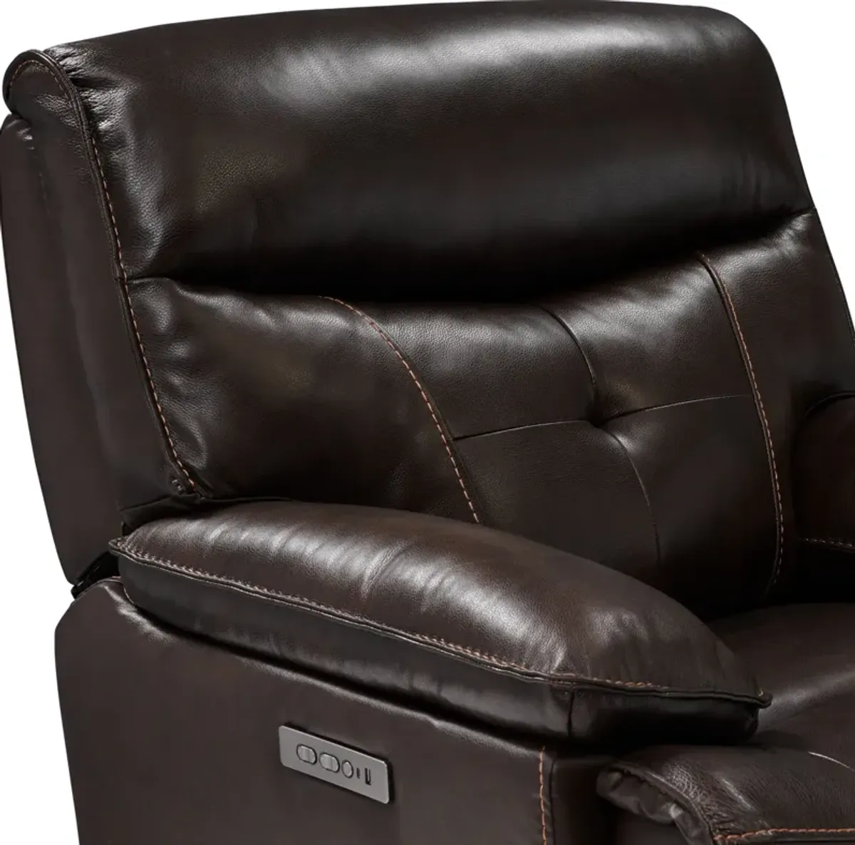 Westgate Dual-Power Recliner - Brown