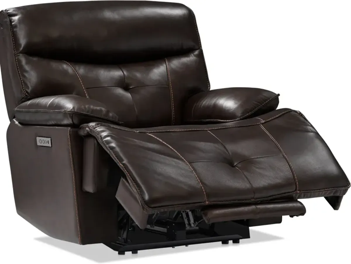 Westgate Dual-Power Recliner - Brown