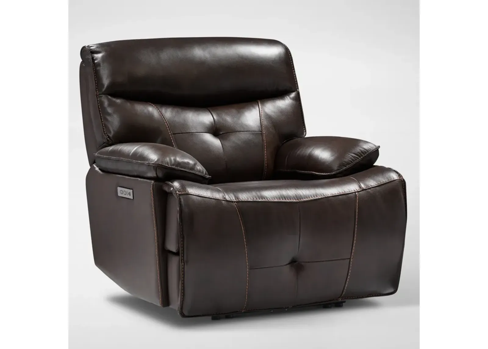 Westgate Dual-Power Recliner - Brown