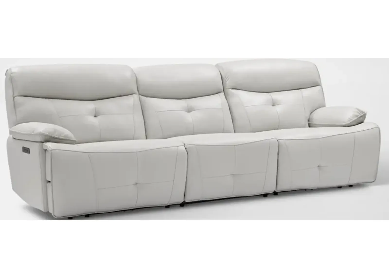 Westgate 3-Piece Dual-Power Sofa - Fog