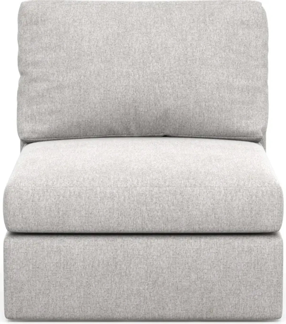 Collin Foam Comfort Armless Chair - Burmese Granite