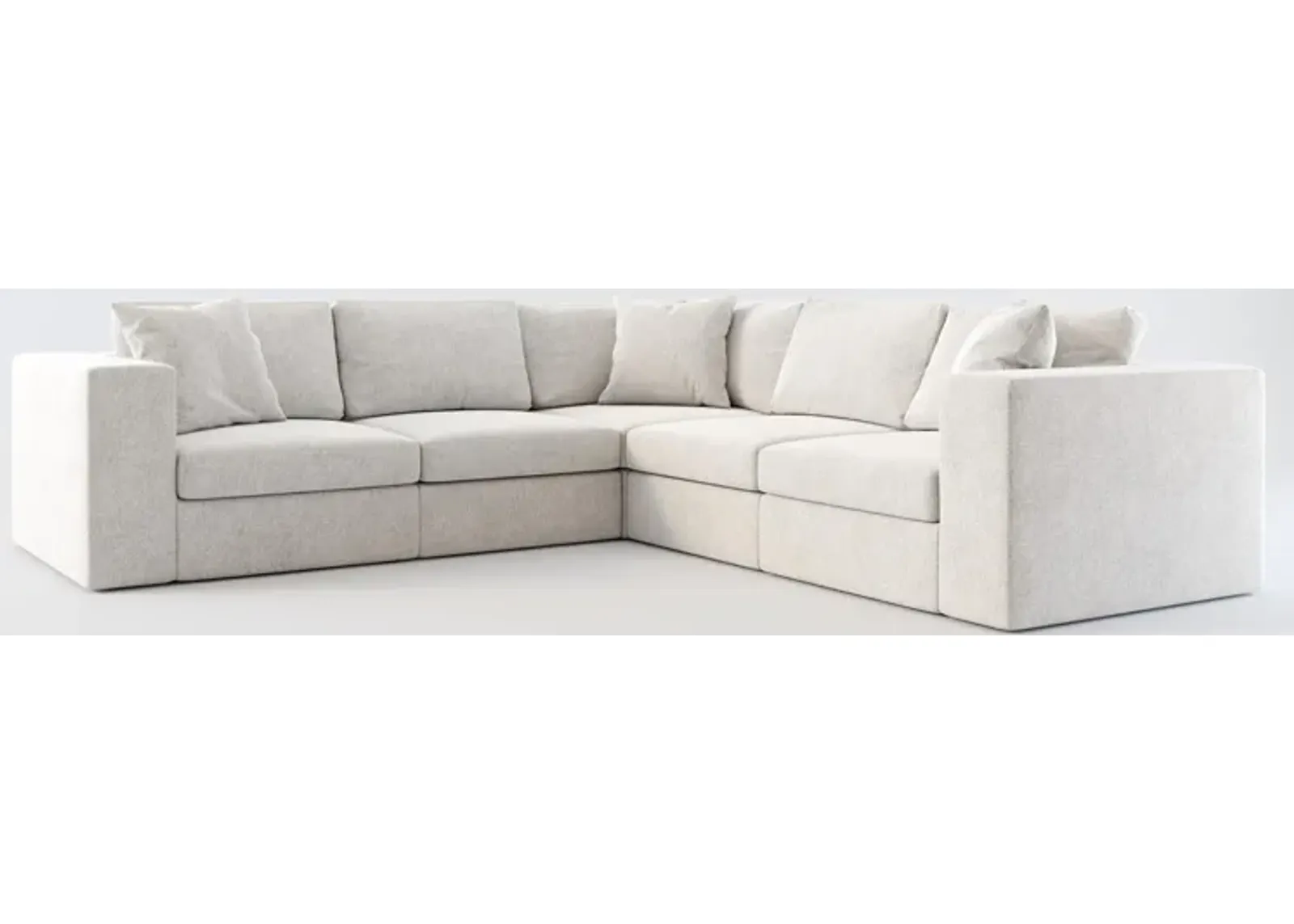 Collin 5-Piece Hybrid Comfort Sectional - Burmese Granite