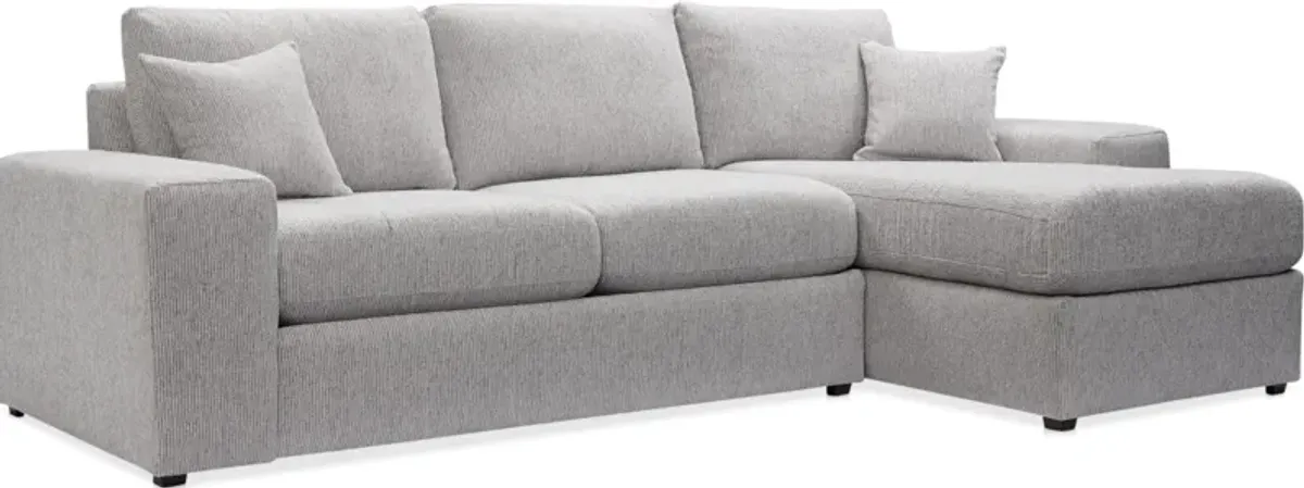 Margot 2-Piece Sectional with Right-Facing Chaise