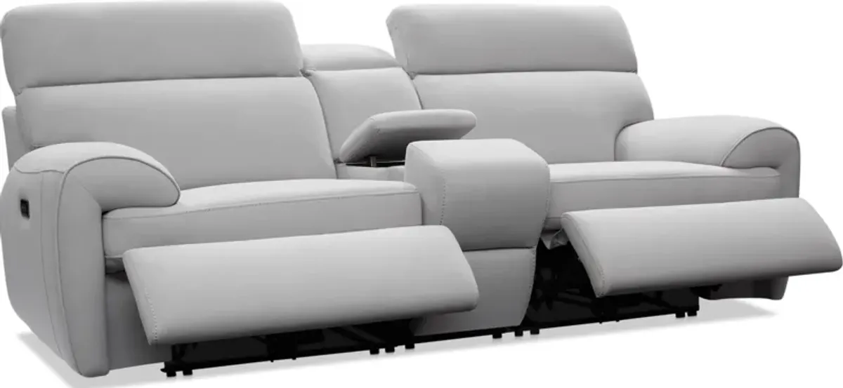 Aero 3-Piece Dual-Power Reclining Loveseat with Console