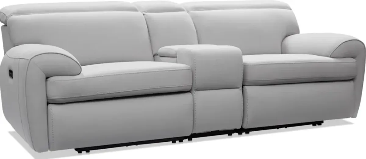 Aero 3-Piece Dual-Power Reclining Loveseat with Console