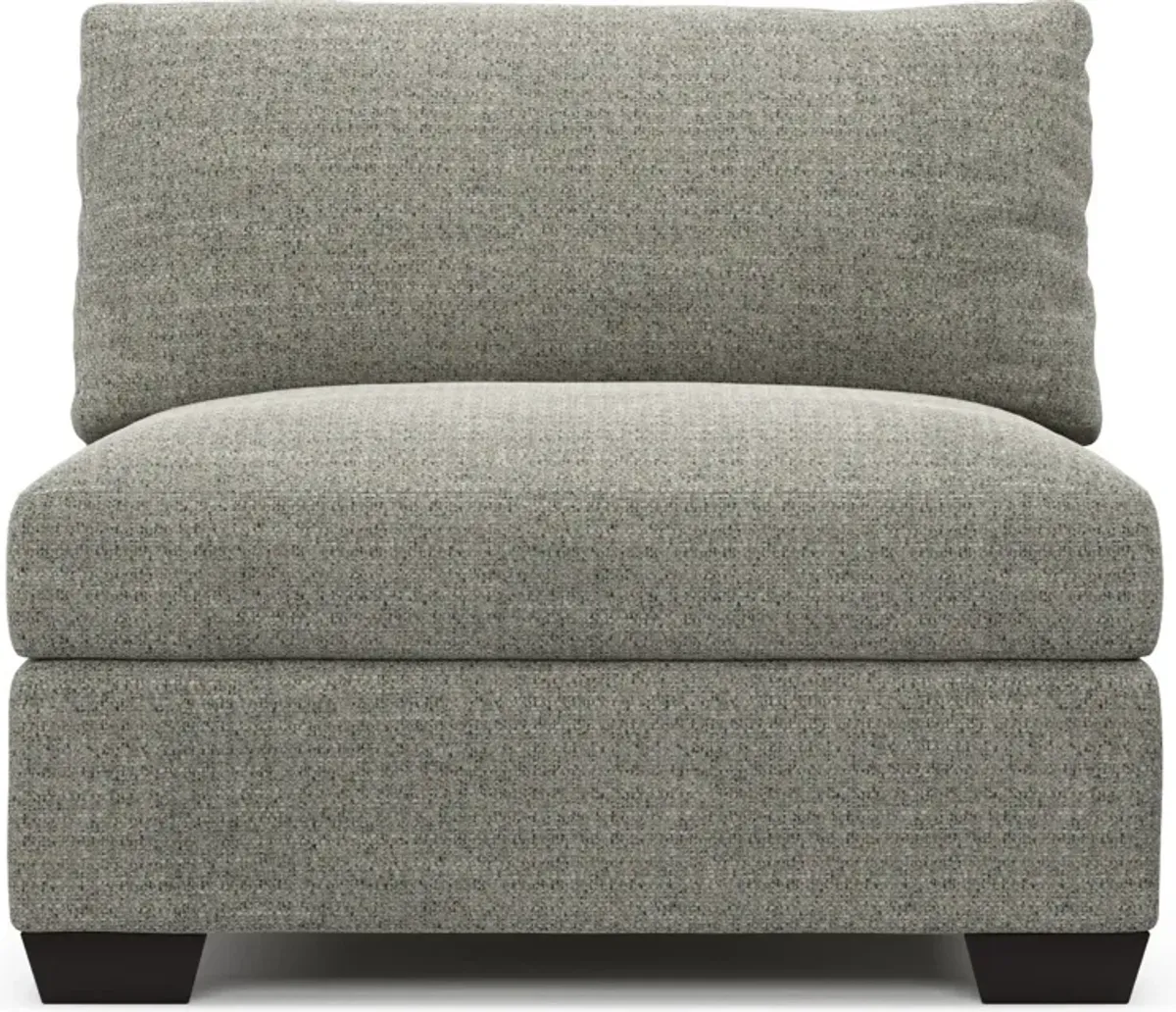 Beckham Foam Comfort Armless Chair - Pandora Pepper