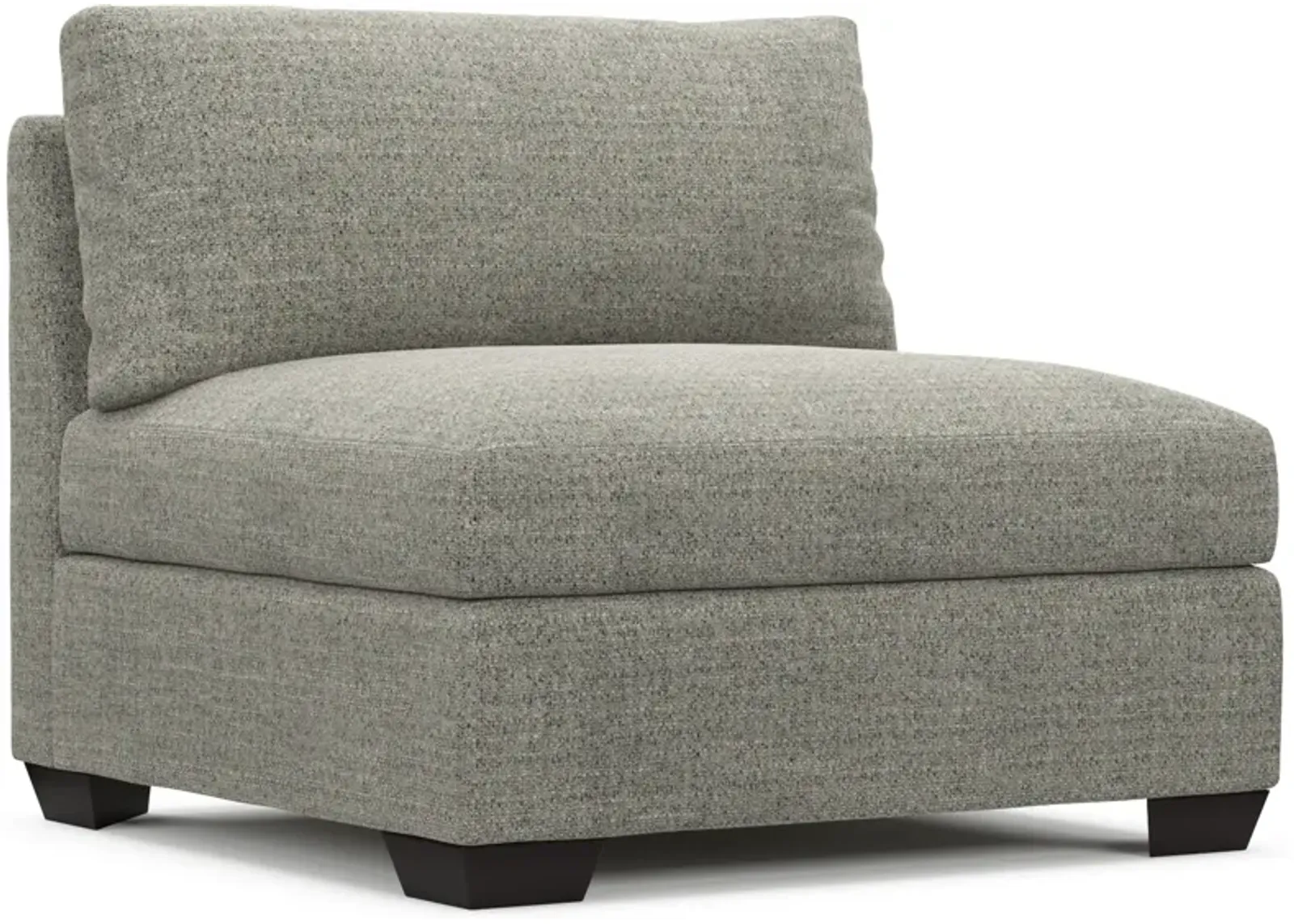 Beckham Foam Comfort Armless Chair - Pandora Pepper