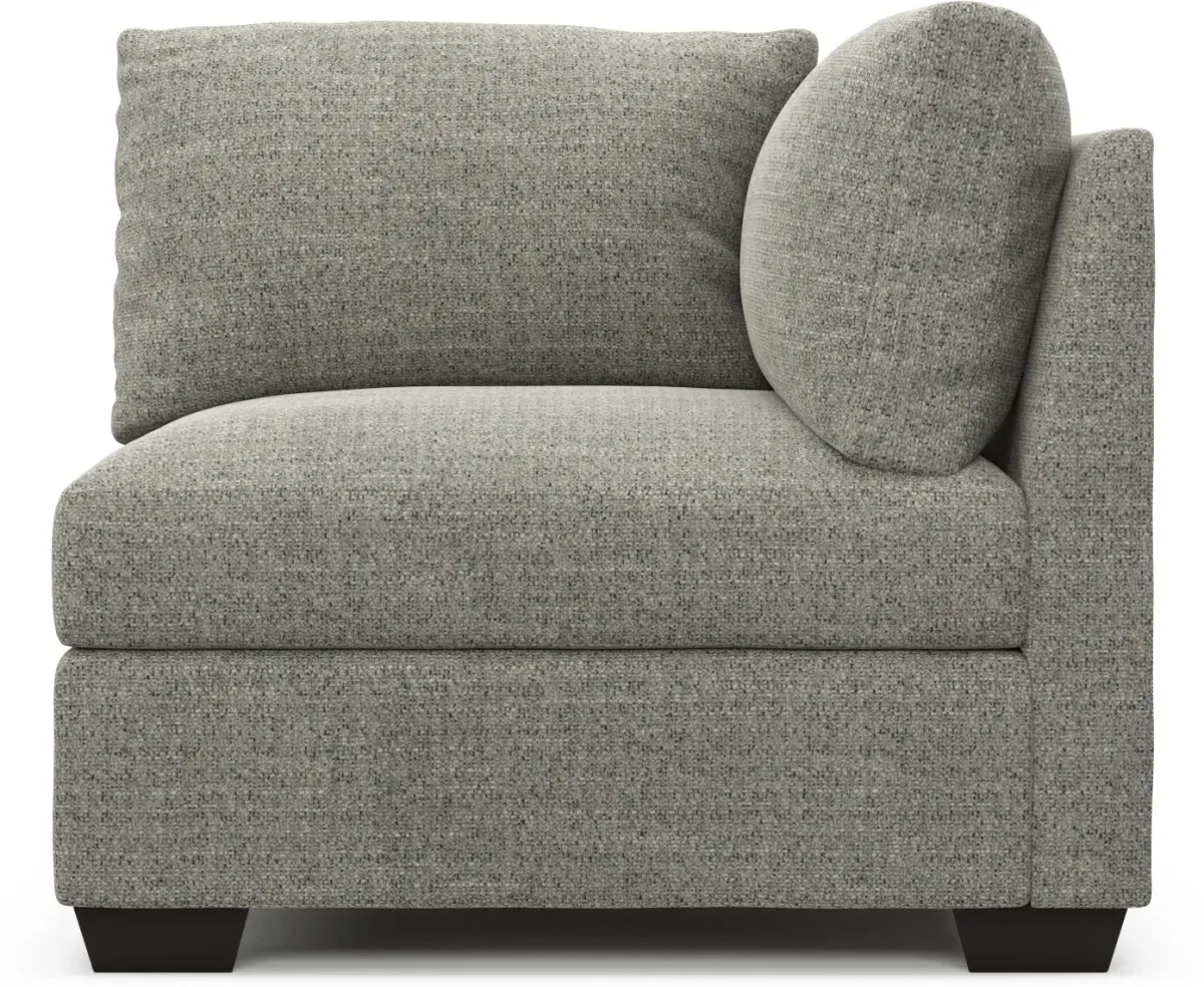 Beckham Hybrid Comfort Corner Chair - Pandora Pepper