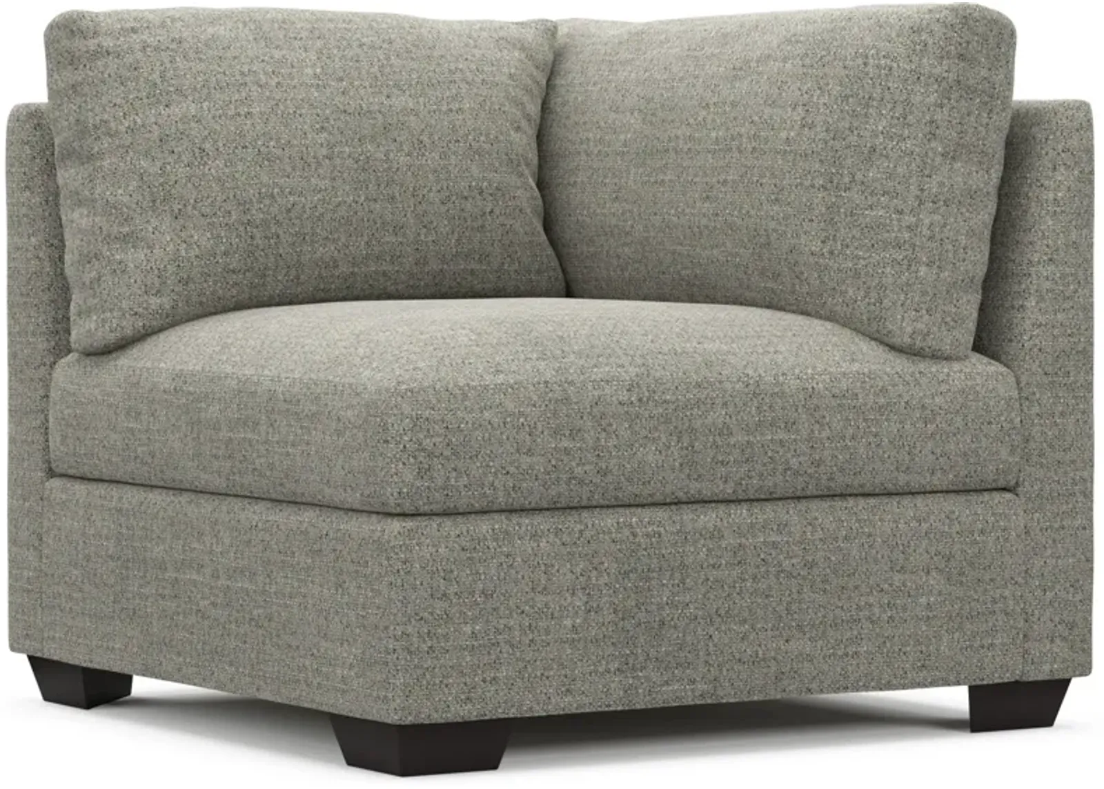 Beckham Hybrid Comfort Corner Chair - Pandora Pepper