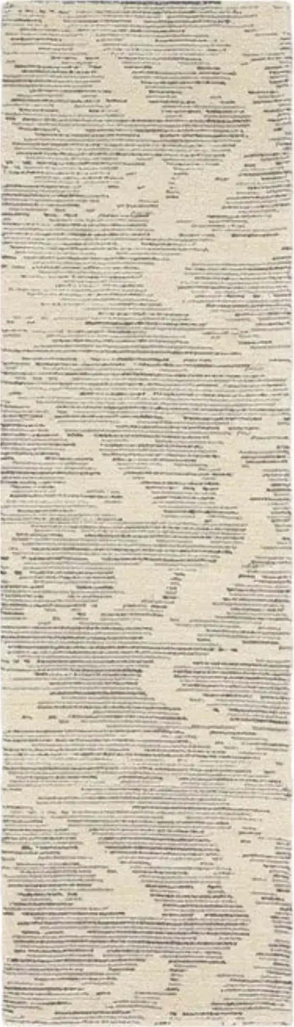 Valley 2' X 8' Area Rug by Michael Amini - Ivory/Gray