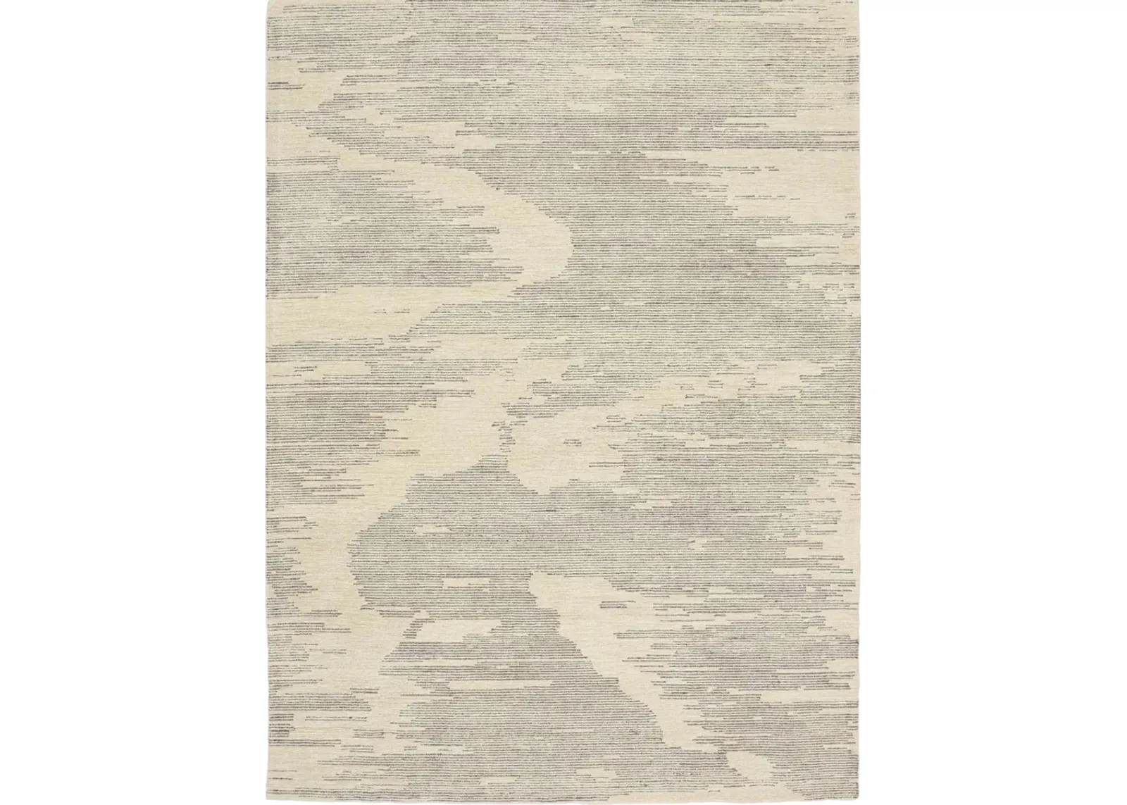 Valley 4' X 6' Area Rug by Michael Amini - Ivory/Gray