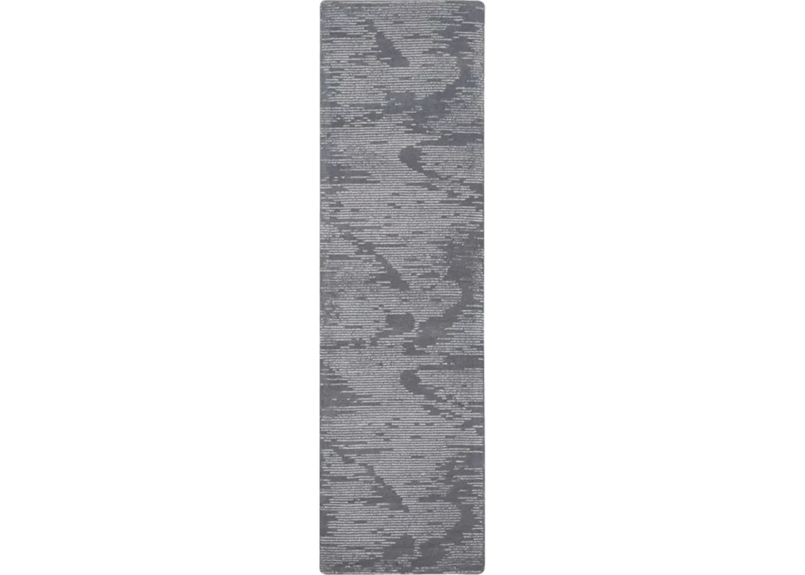 Valley 2' X 8' Area Rug by Michael Amini - Blue