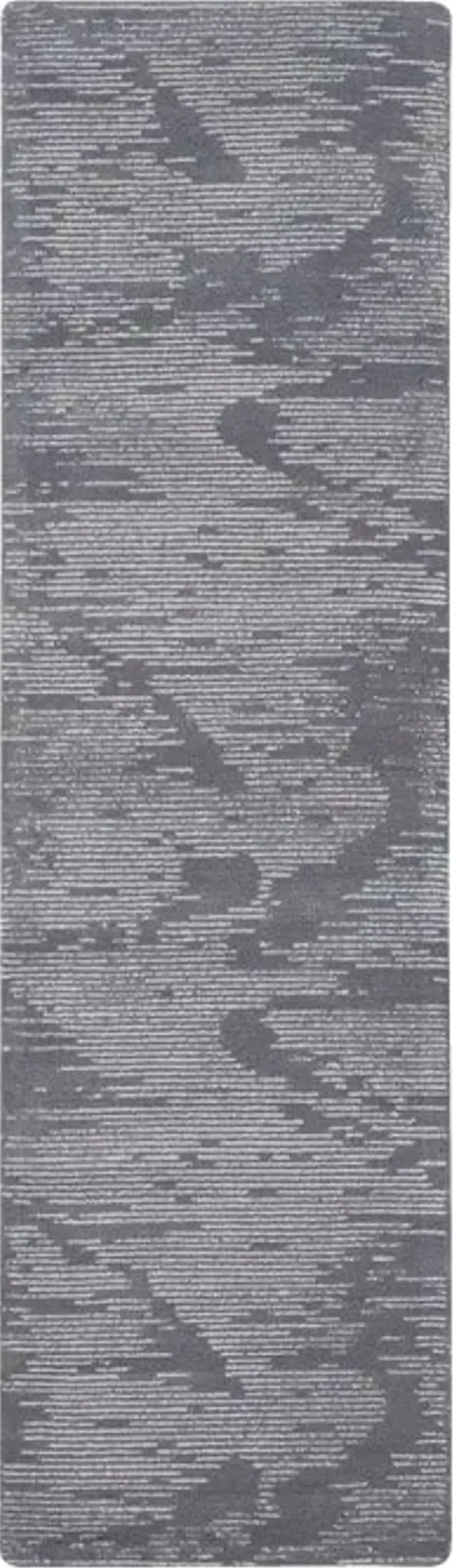 Valley 2' X 8' Area Rug by Michael Amini - Blue