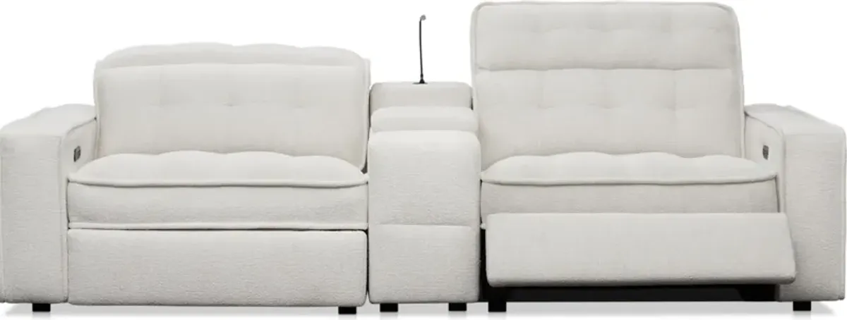 Bellini 3-Piece Dual-Power Reclining Loveseat