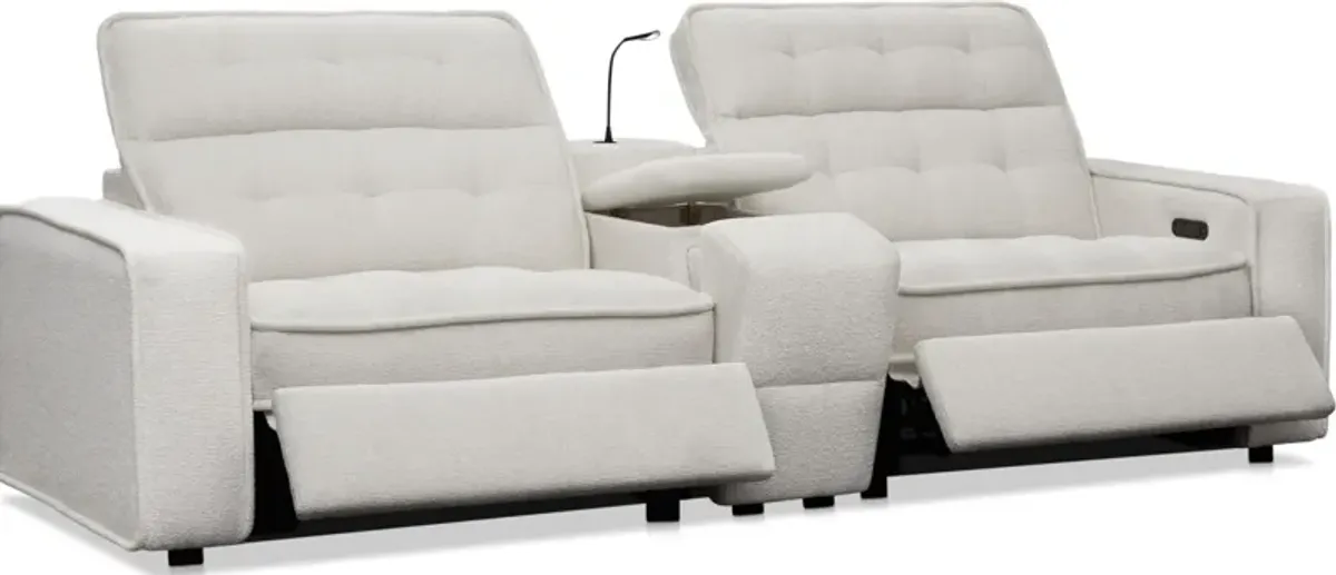 Bellini 3-Piece Dual-Power Reclining Loveseat