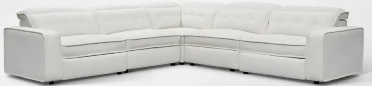 Bellini 5-Piece Dual-Power Reclining Sectional