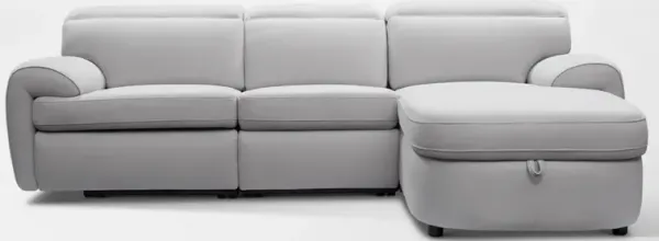 Aero 3-Piece Dual-Power Reclining Sectional with Right-Facing Chaise