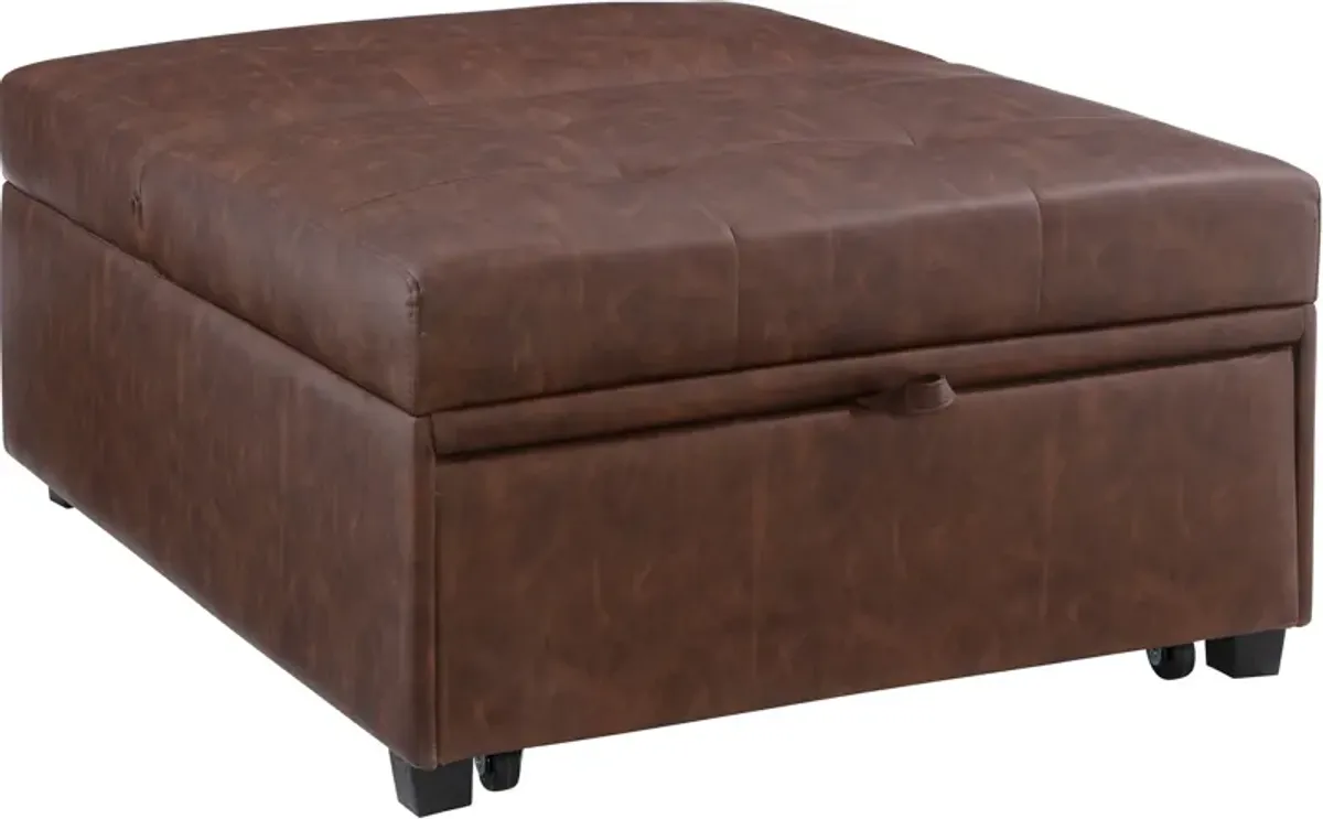 Riley Dozer Bed - Brown