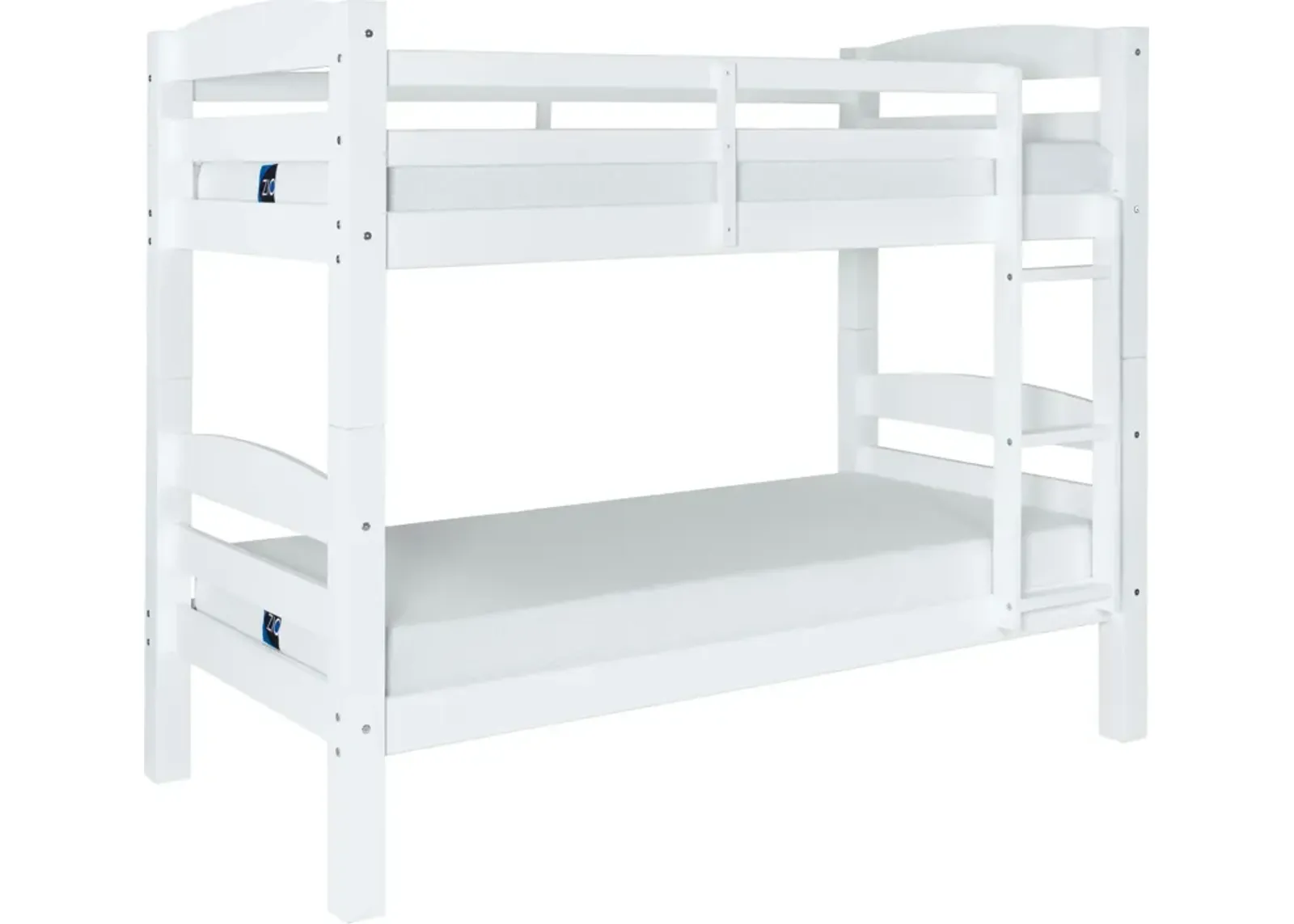 Tucker Twin over Twin Bunk Bed - White