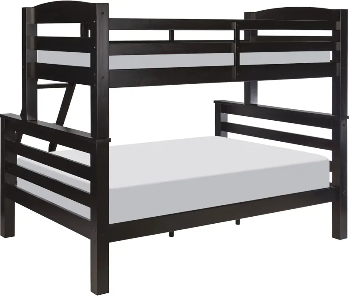 Tucker Twin over Full Bunk Bed - Black