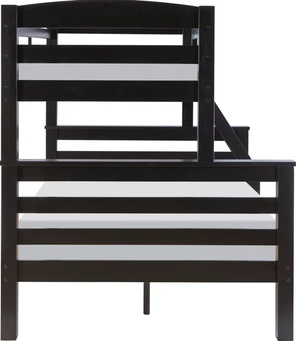 Tucker Twin over Full Bunk Bed - Black