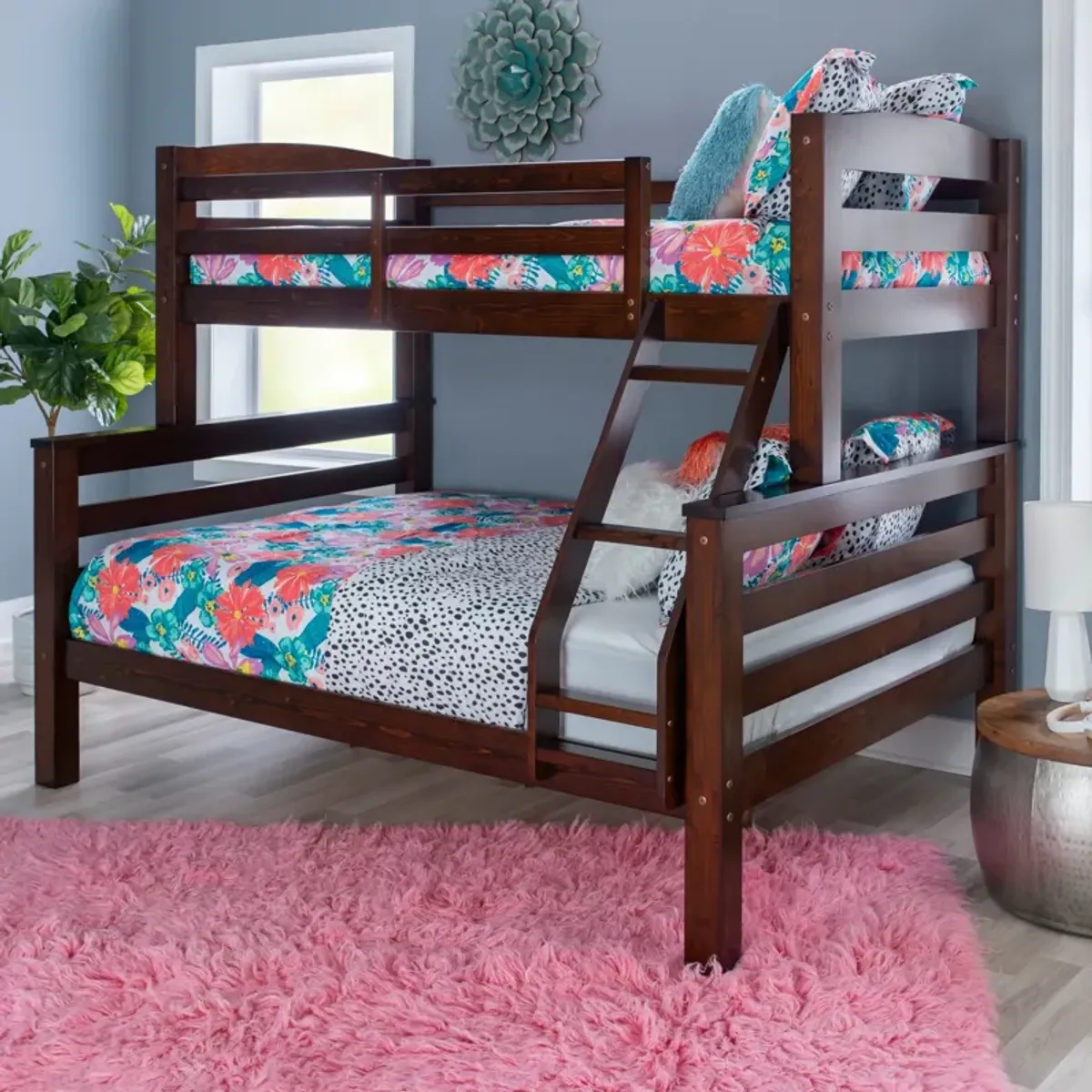 Tucker Twin over Full Bunk Bed - Espresso