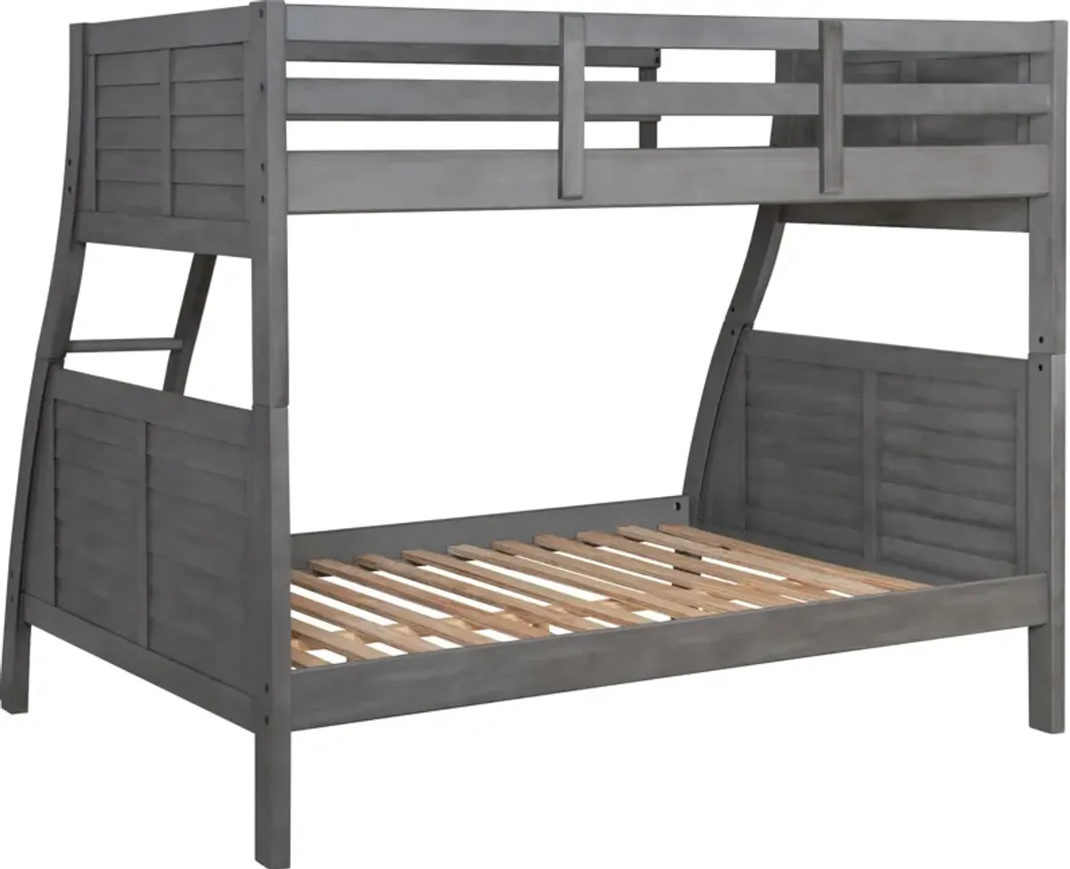 Easton Bunk Bed - Gray