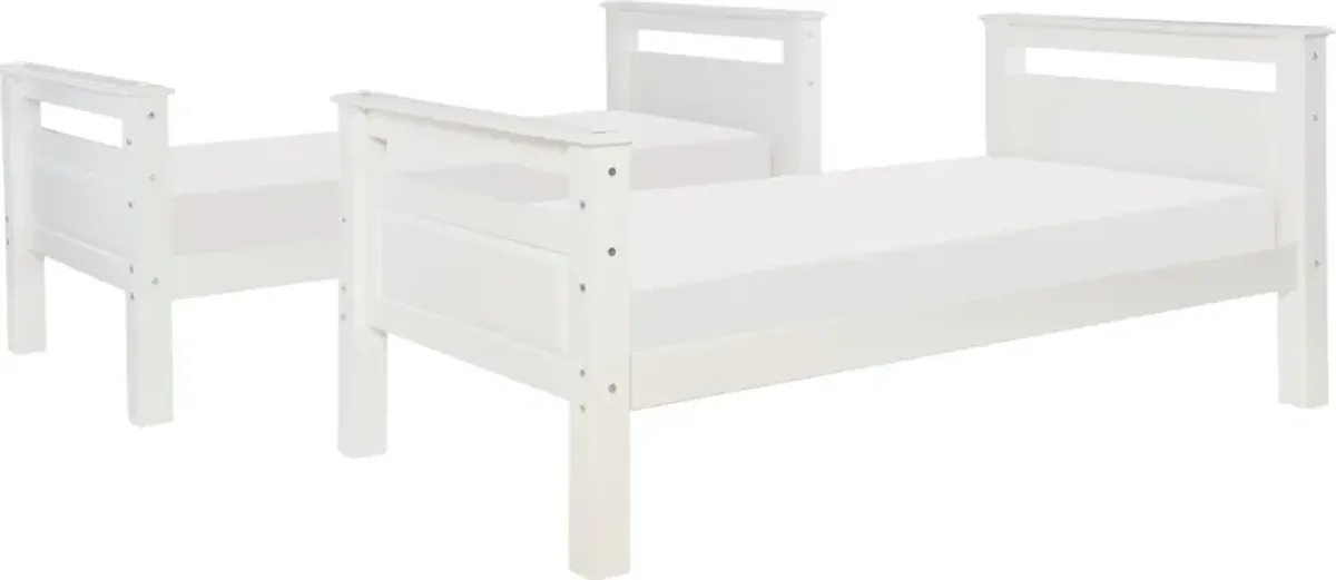 Walker Bunk Bed - White