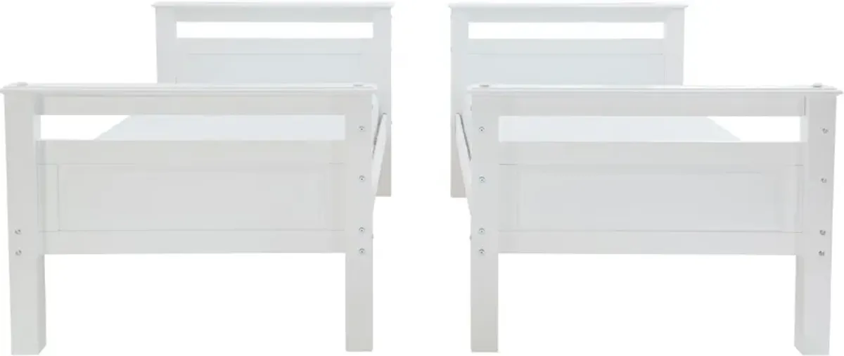 Walker Bunk Bed - White