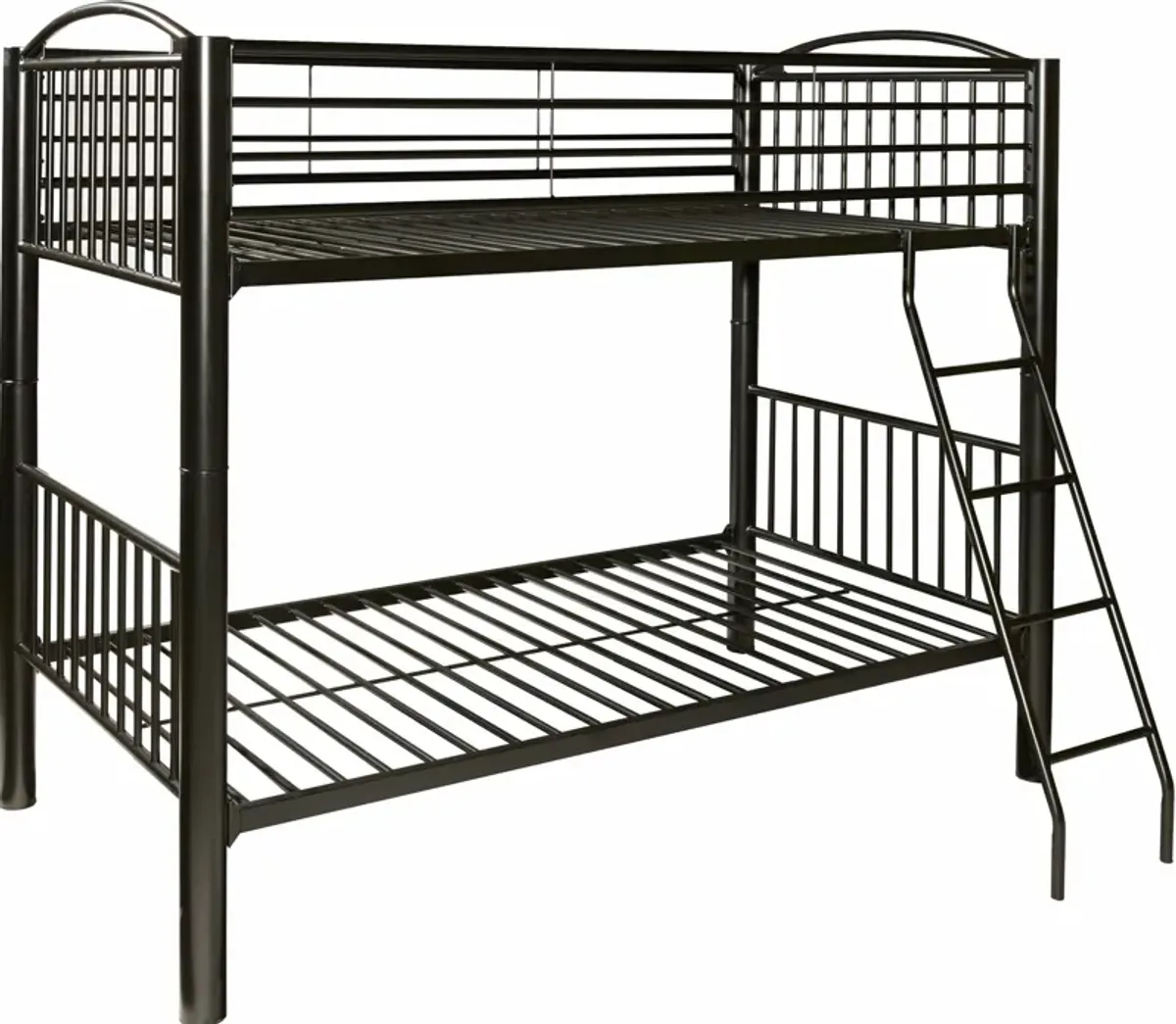 Chase Twin over Twin Bunk Bed - Black