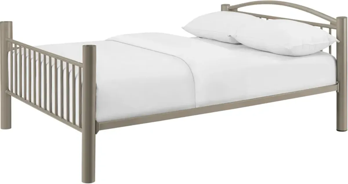 Chase Full over Full Bunk Bed - Pewter