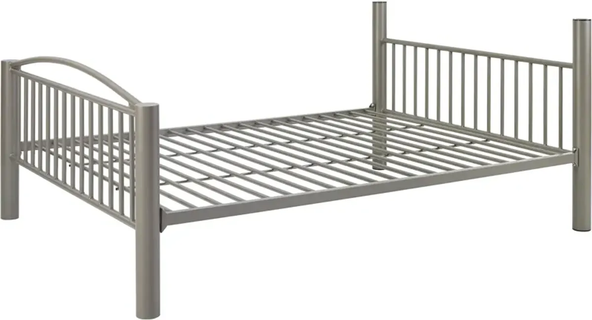 Chase Full over Full Bunk Bed - Pewter