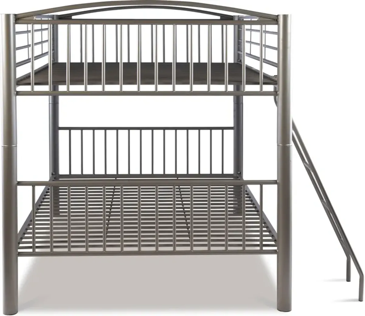 Chase Full over Full Bunk Bed - Pewter