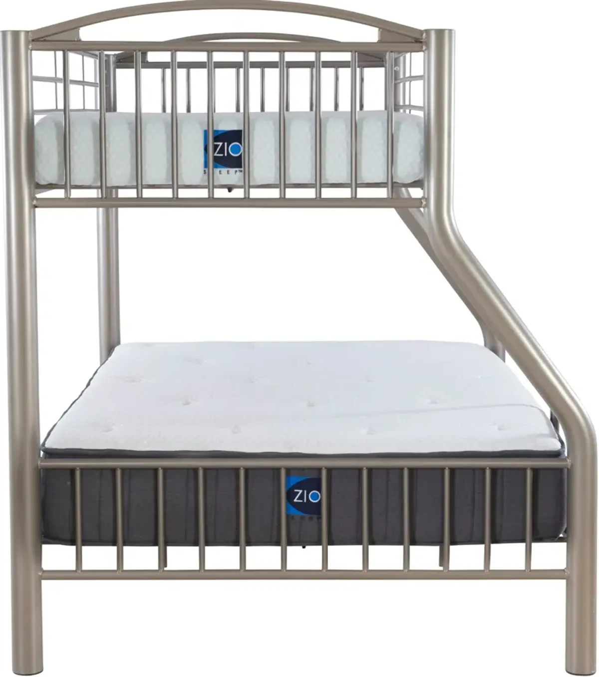 Chase Twin over Full Bunk Bed - Pewter