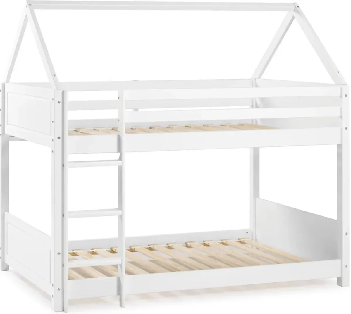 Effie Twin Over Twin Bunk Bed - White