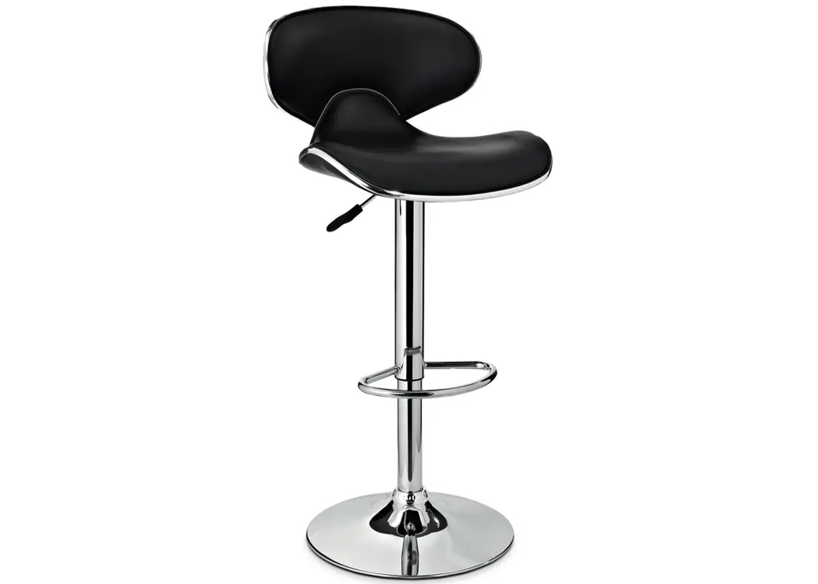 Liv Adjustable Bar Stool - Black