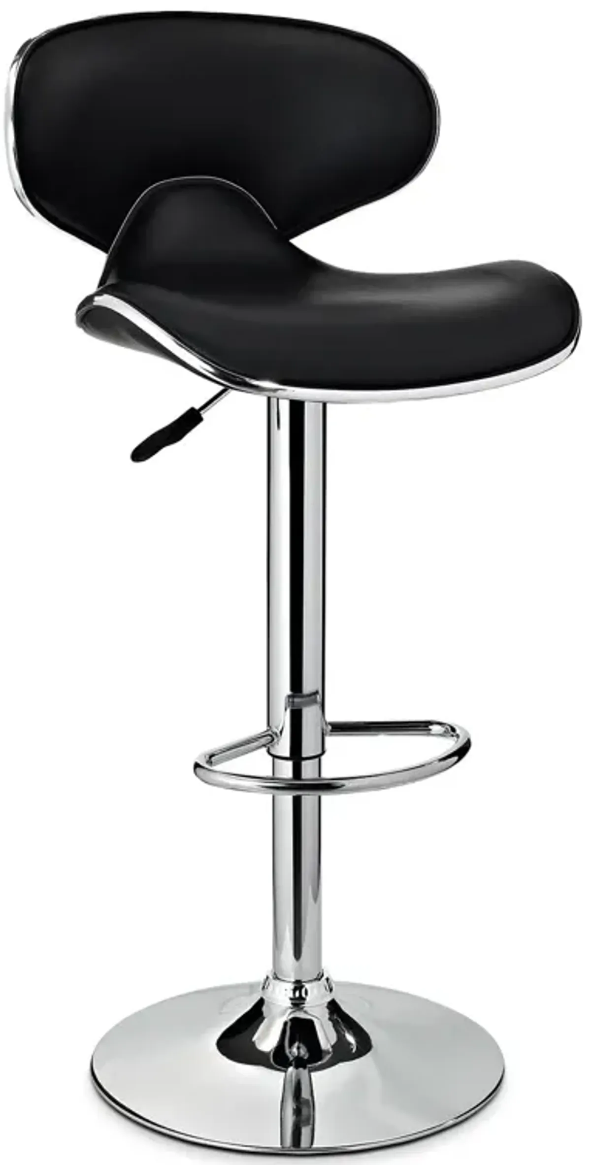 Liv Adjustable Bar Stool - Black