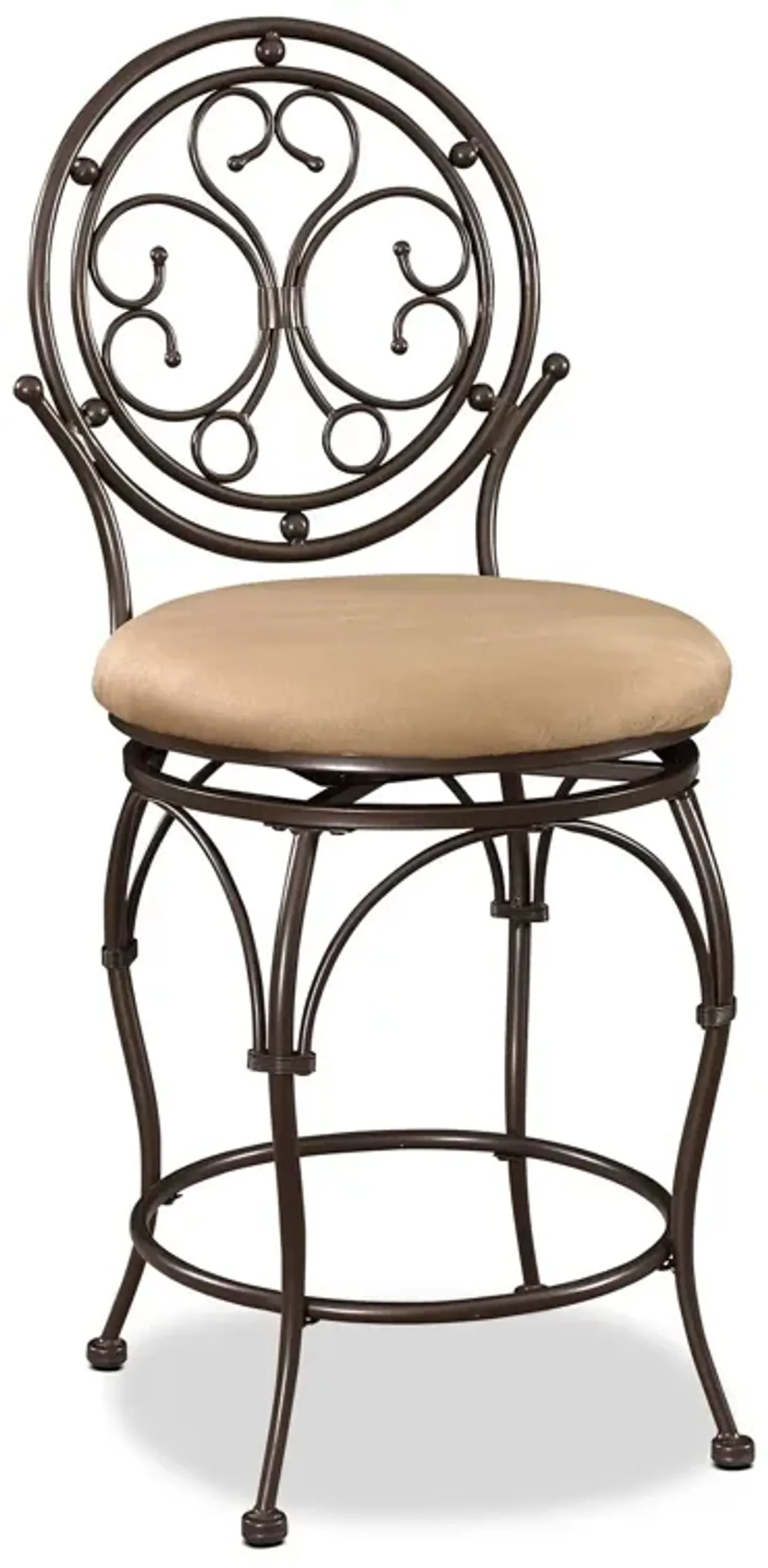 Laurel Counter-Height Stool - Bronze