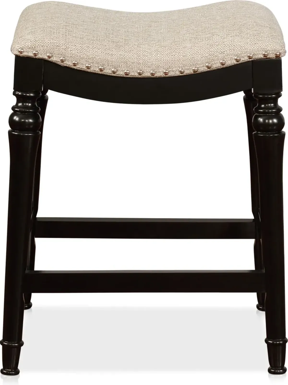 Myrtle Counter-Height Stool - Black