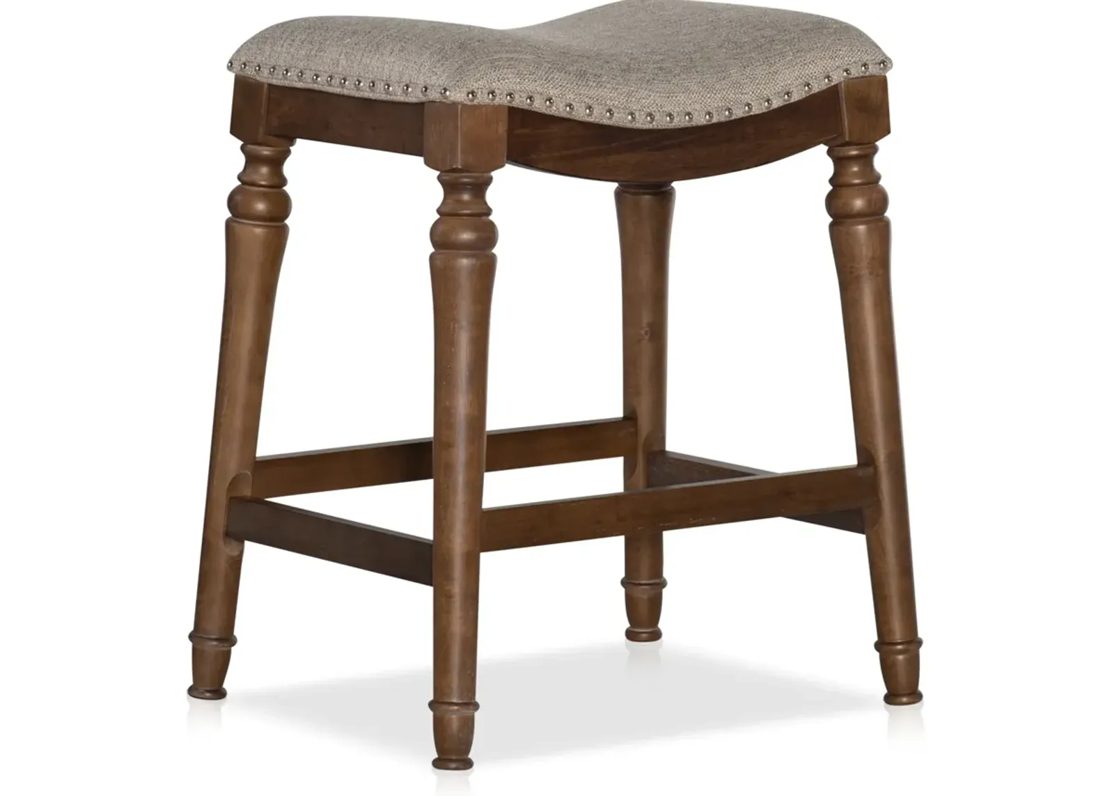 Myrtle Counter-Height Stool - Brown