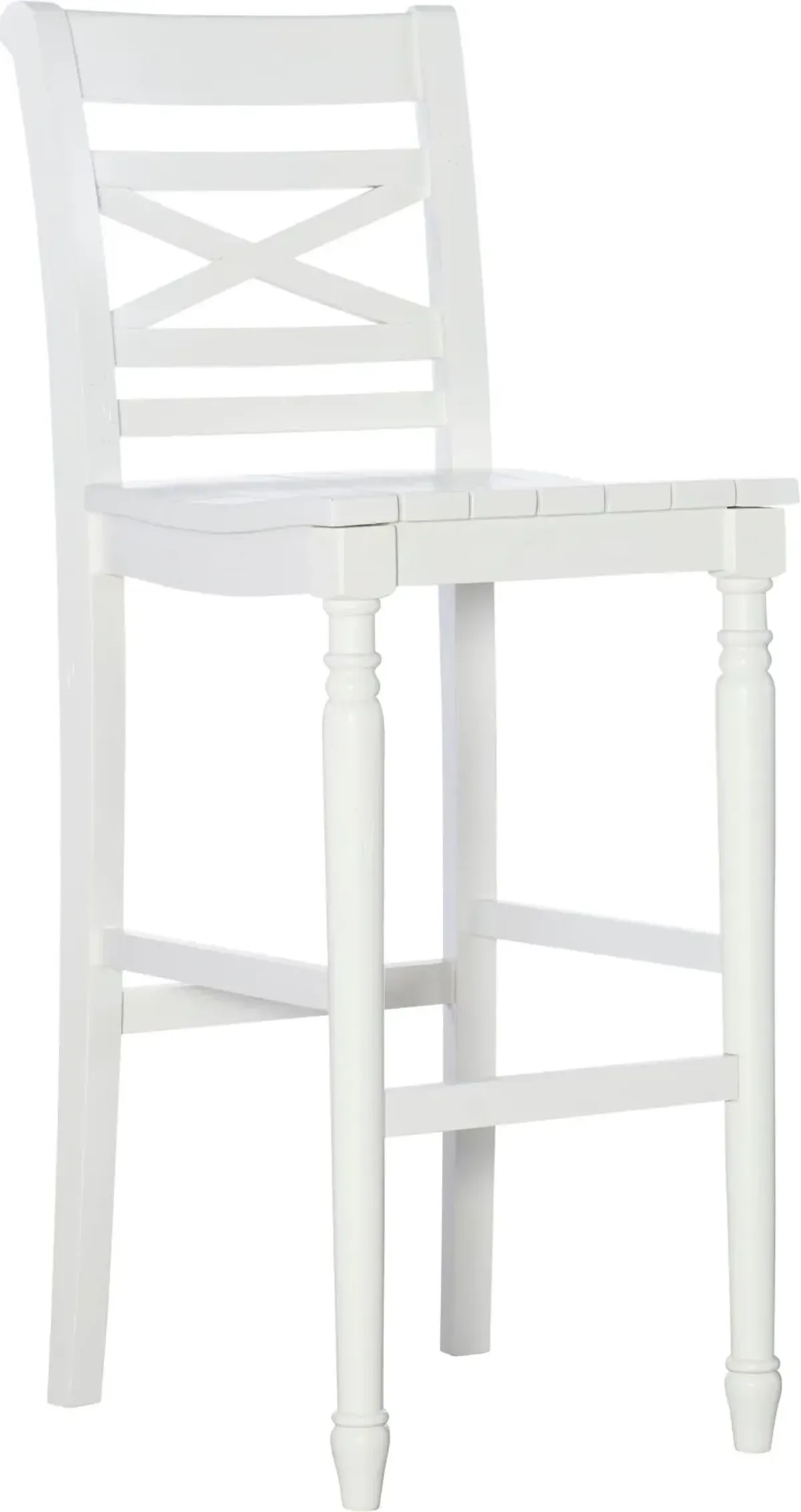 Madox Bar Stool - White