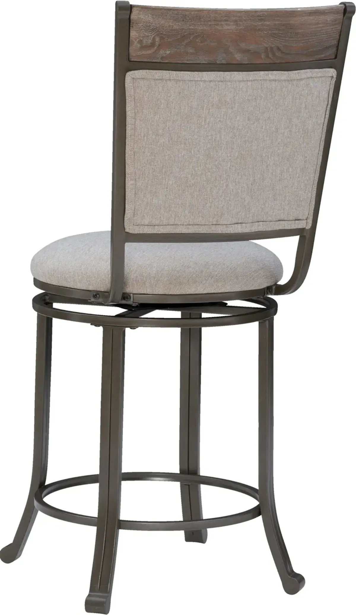 Cyril Counter-Height Stool - Pewter