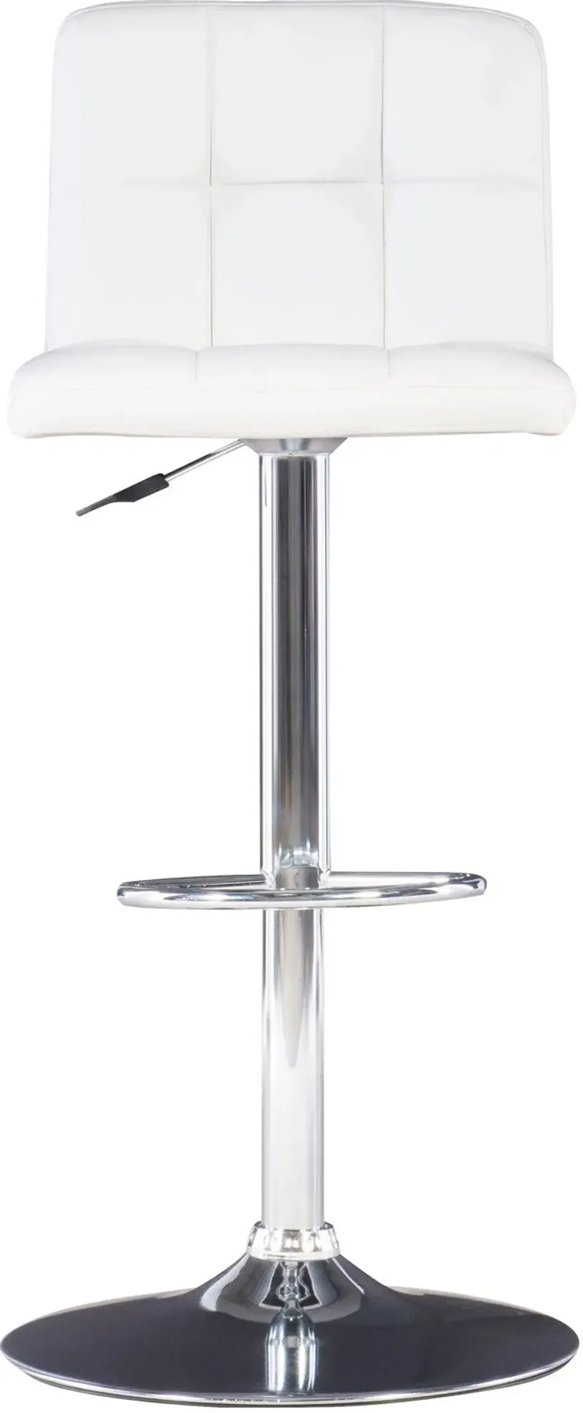 Avani Adjustable Bar Stool - White