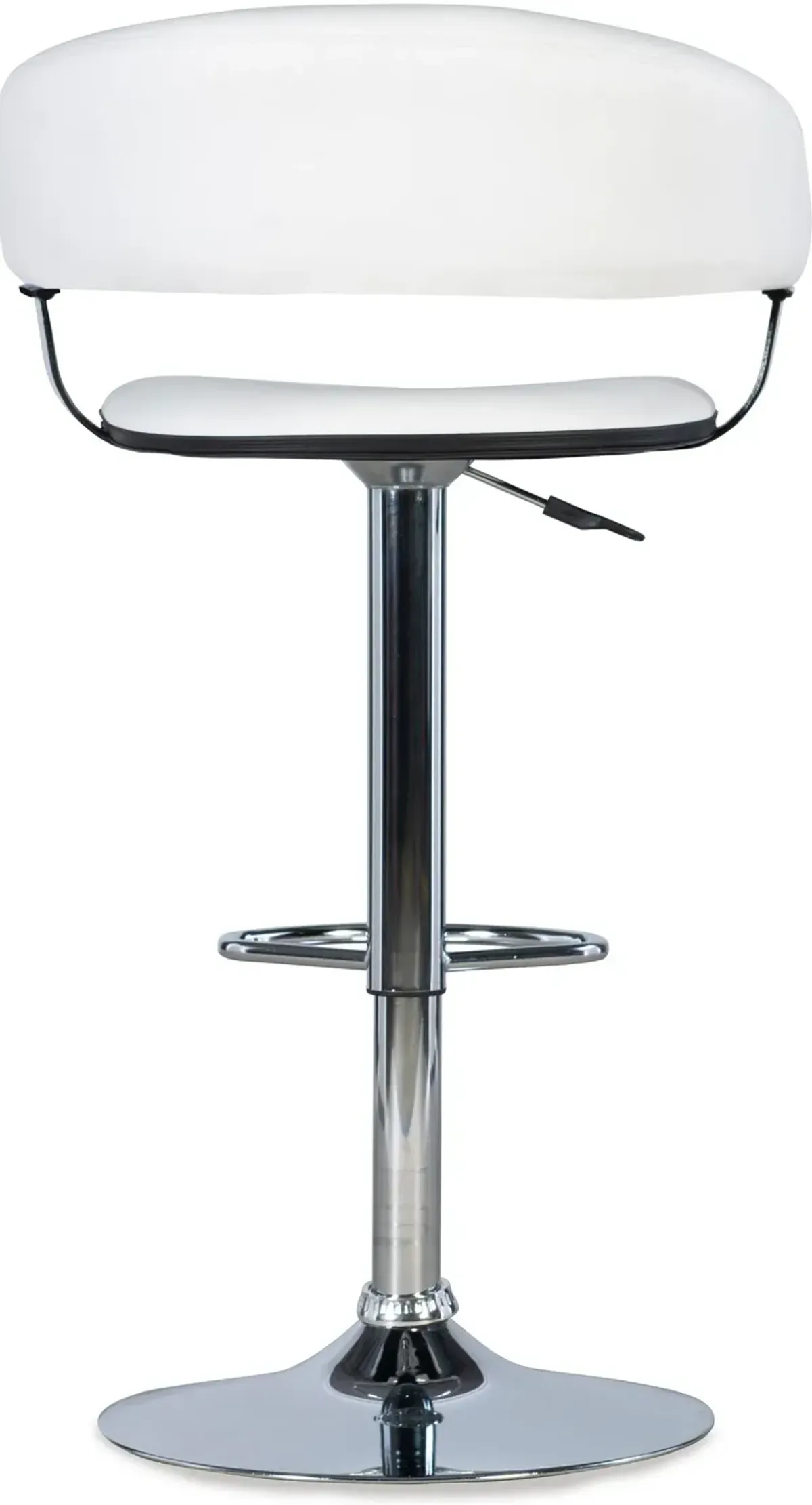 Tonina Adjustable Bar Stool - White