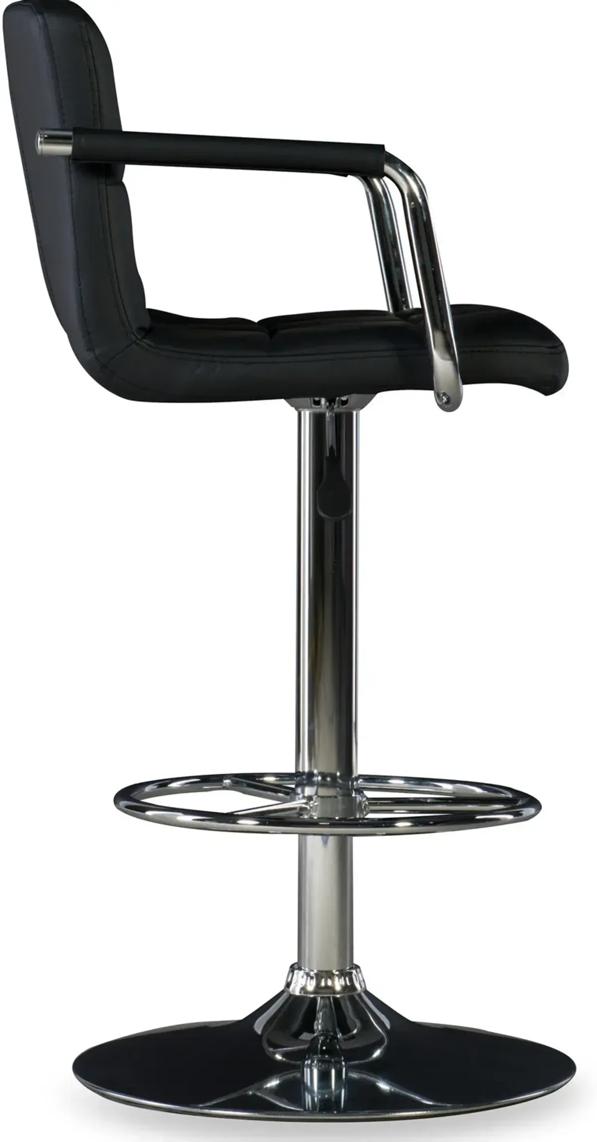 Graydon Adjustable Bar Stool - Black