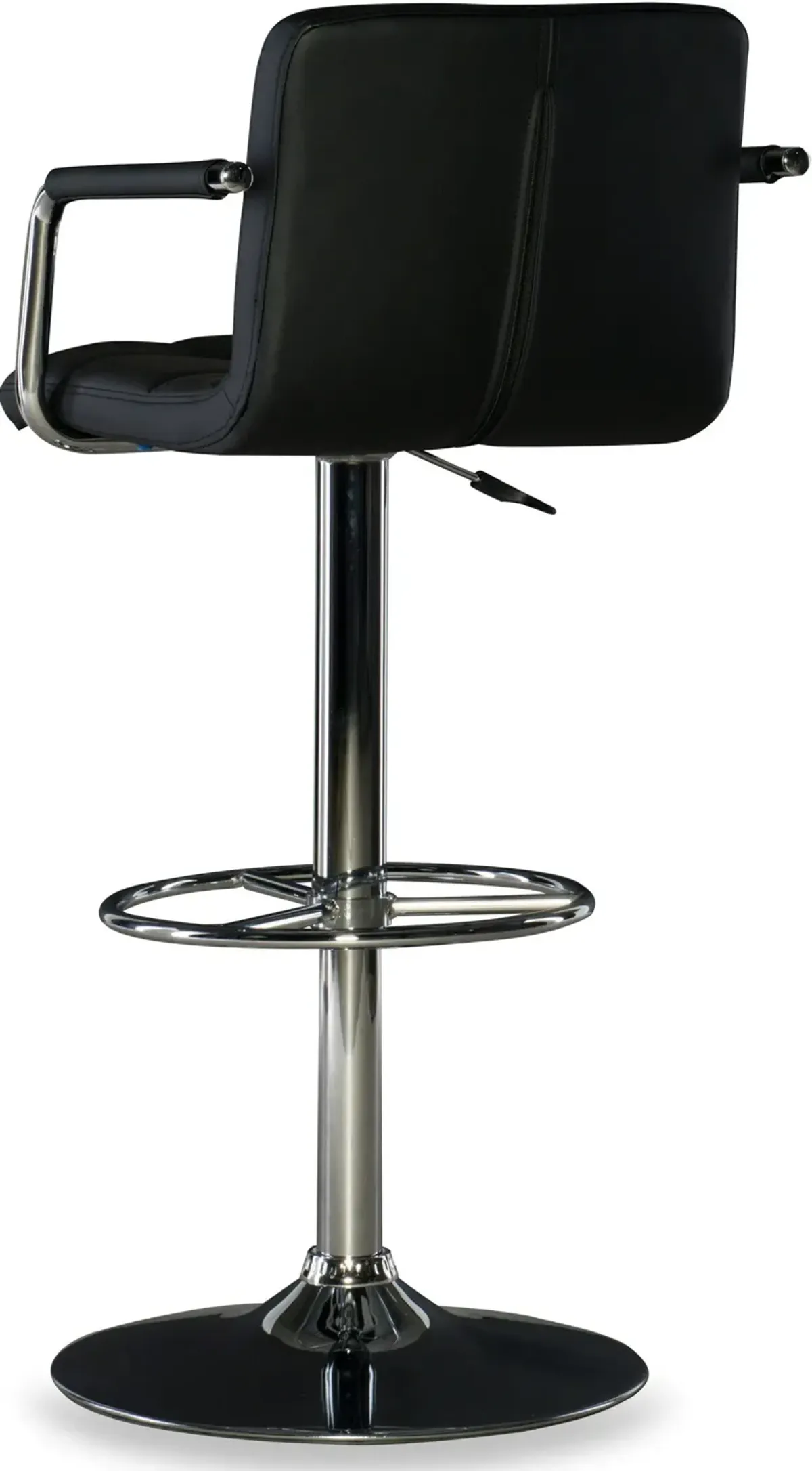 Graydon Adjustable Bar Stool - Black