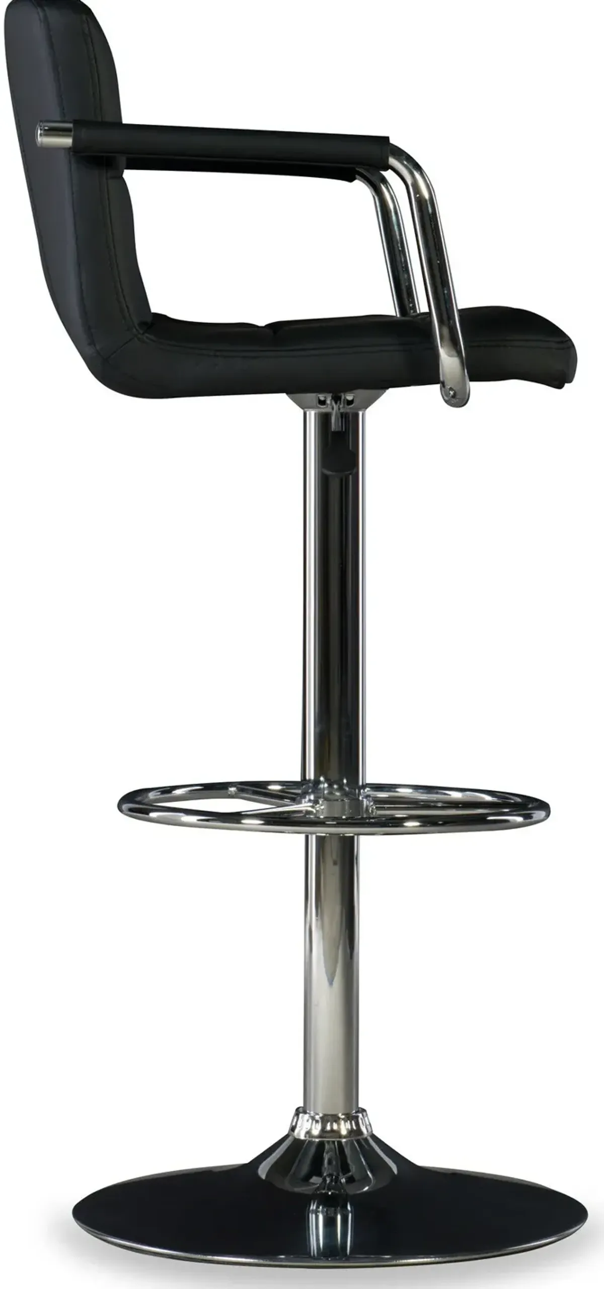 Graydon Adjustable Bar Stool - Black