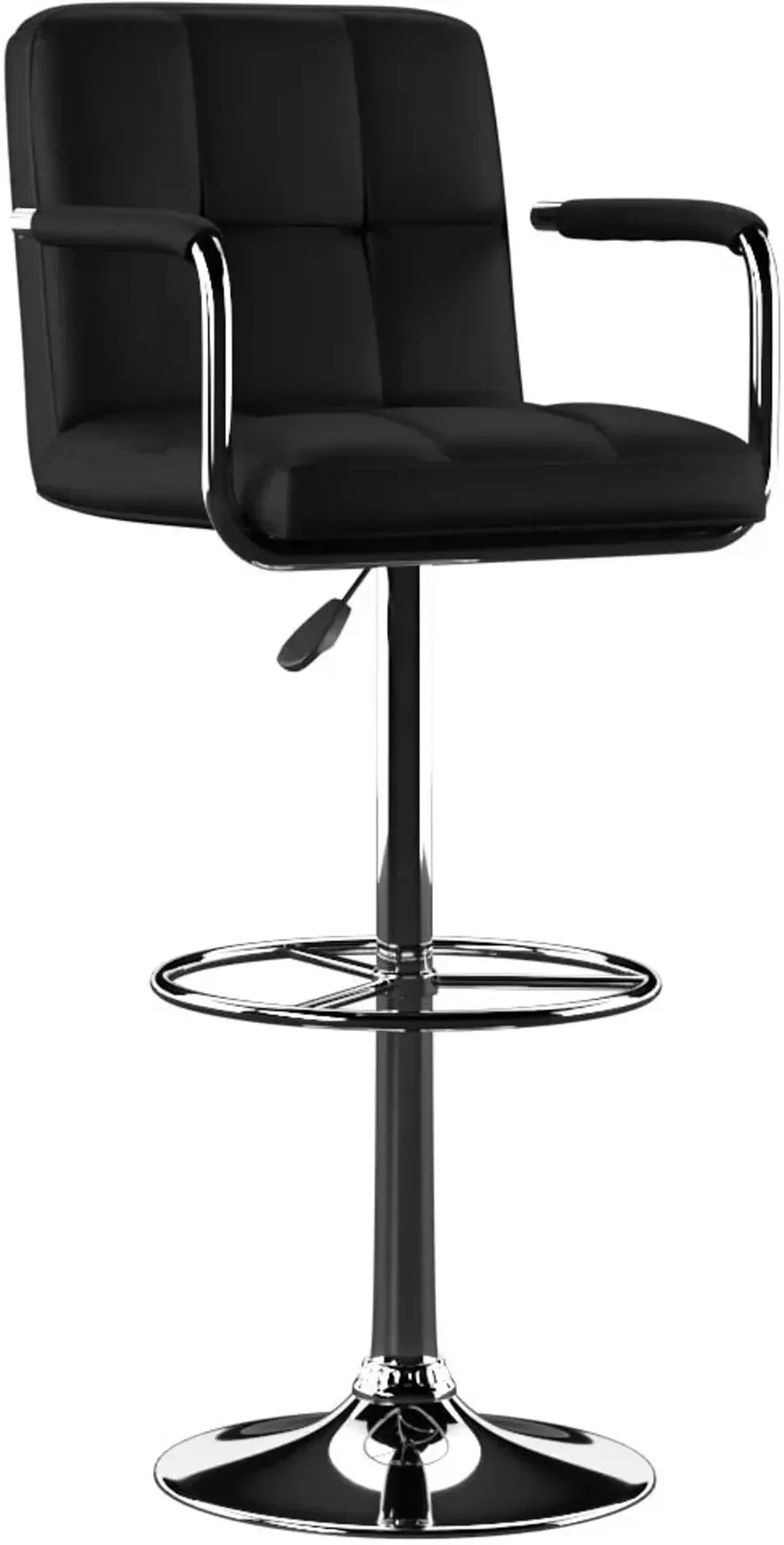 Graydon Adjustable Bar Stool - Black