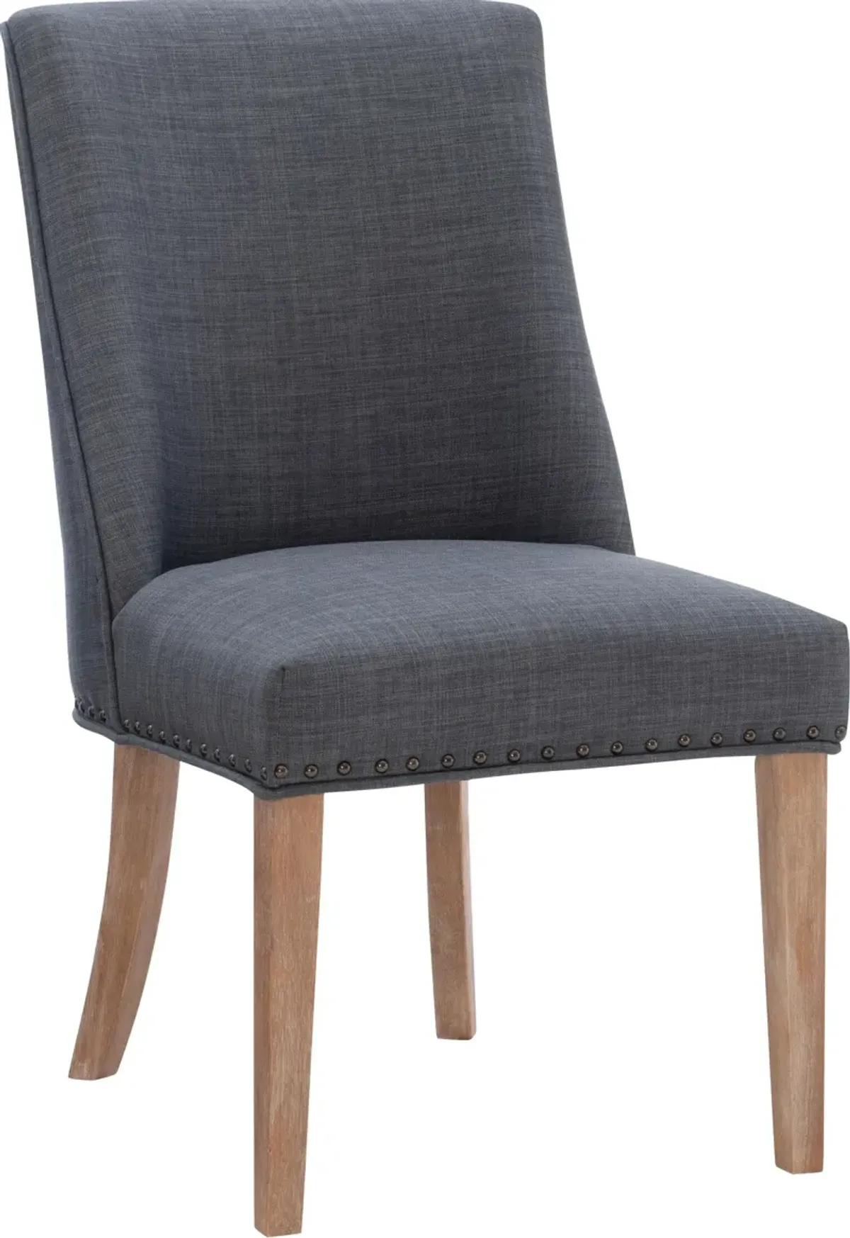 Whitaker Set of 2 Dining Chairs - Natural/Gray