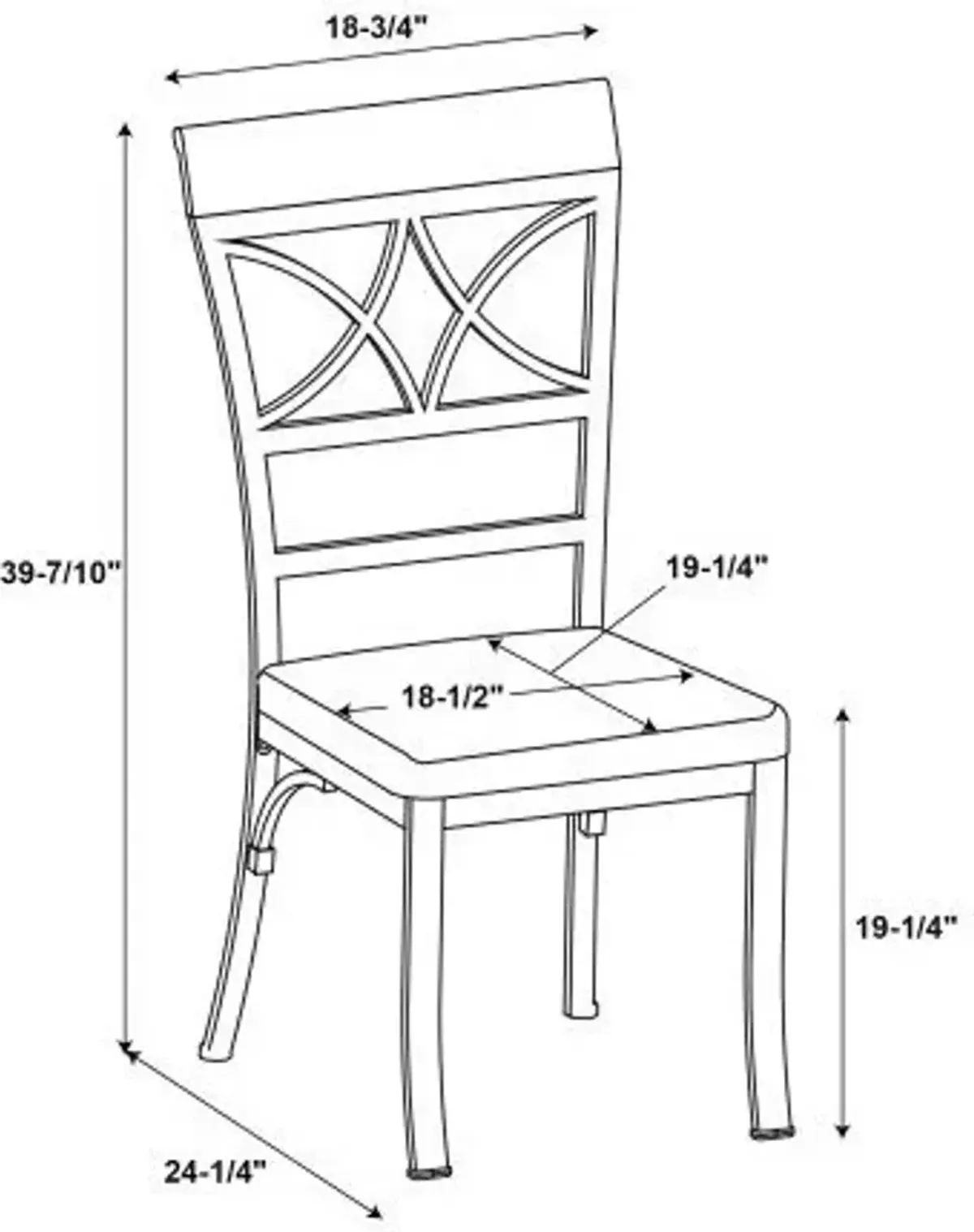 Rosedale 5-Piece Dining Set